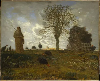 Qui est le peintre de ce "Paysage d'automne" ?