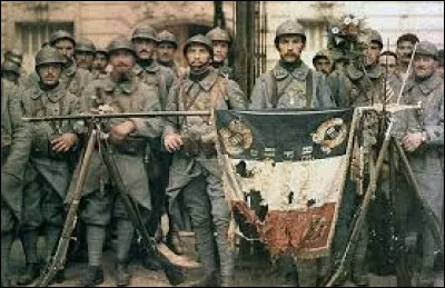 La Première Guerre mondiale a pris fin le 11e jour du 11e mois de 1918.