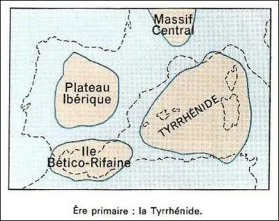 Il y a 500 Millions d'annes,  Au dbut de l're primaire, la Provence tait :