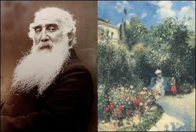 Né le 10 juillet 1830 à Charlotte-Amélie, sur l'île de Saint-Thomas, dans les Antilles danoises, aujourd'hui Îles Vierges des États-Unis, et mort le 13 novembre 1903 à Paris, Camille Pissarro est un peintre impressionniste. ''Le Jardin à Pontoise'', datant de 1877, est-elle une de ces toiles ?