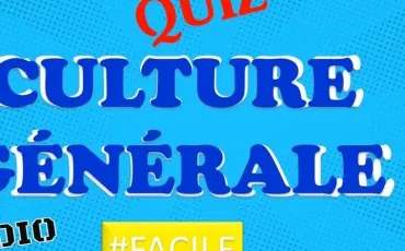 Quiz Culture gnrale