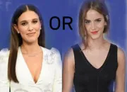 Test Qui es-tu entre Emma Watson et Millie Bobby Brown ?