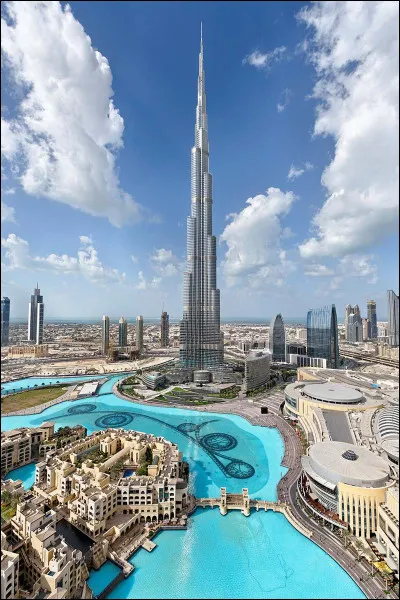 Avec ses 828 mètres de hauteur, le "Burj Khalifa" est la tour la plus haute du monde ! Où est-elle située ?