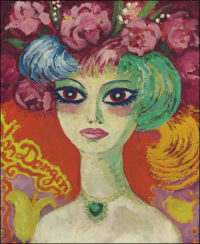 Ce portrait de femme est-il une uvre de Kees van Dongen ?