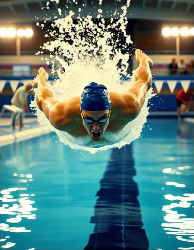 Quelle est la médaille remportée par Léon Marchand sur 200 m papillon ?