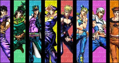 Pour commencer, quel personnage de ''JoJo's Bizarre Adventure'' préfères-tu ?