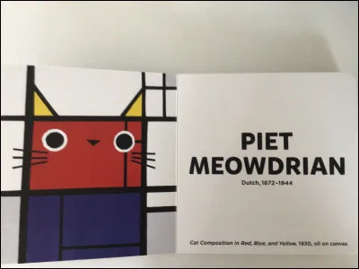 Comment sappelle ce peintre ? (Piet Meowdrian)