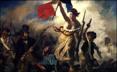 Qui a peint le tableau intitulé "La Liberté guidant le peuple" ?