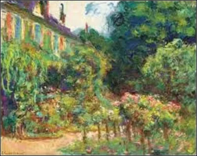 Lequel a réalisé en 1913, cette toile intitulée ''La Maison de l'artiste à Giverny'' ?