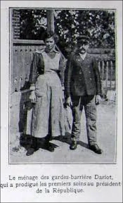 Le 23 mai 1920, le président de la République Française tombe d'un train à proximité de Montargis !