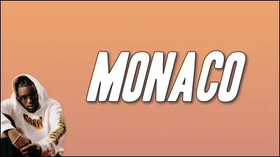 Qui chante "Monaco" ?