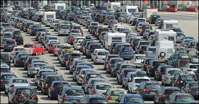 Où trouve-t-on le plus de bouchons sur les routes ?