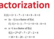 Quiz Maths 3e (Factorisation) 2024