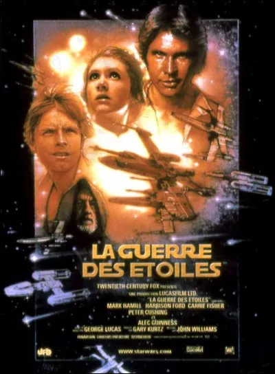 Démarrons ce quiz par de la cinématographie.
En quelle année est sorti le premier film Star Wars intitulé "La Guerre des étoiles" ?