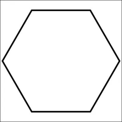 Comment se nomme ce polygone à 6 côtés ?