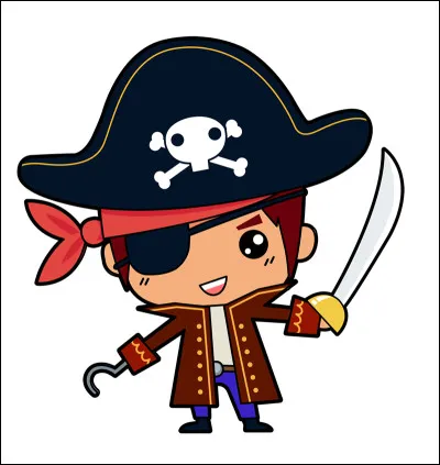 Il y a des pirates.