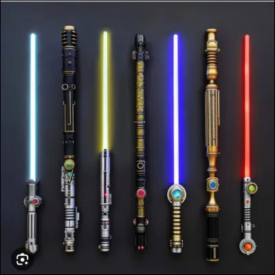 Quelle couleur de sabre laser aimes-tu ?