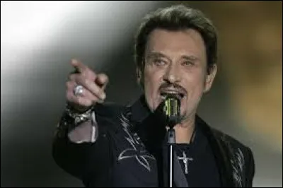 Johnny Hallyday a chanté "Marie" dans les années 2000.