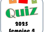 Quiz Quiz d'actualit semaine 4