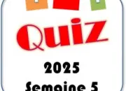 Quiz Quiz d'actualit semaine 5