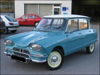 Quel est ce modèle en A produit par Citroën de 1961 à 1969 ?