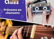 Quiz Prnoms en chanson (2)