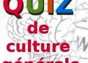 Quiz Questions de culture gnrale (J)