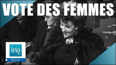 Quelle est l'année de la libération de la France et du droit de vote des femmes ?