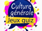 Quiz Questions de culture gnrale (K)