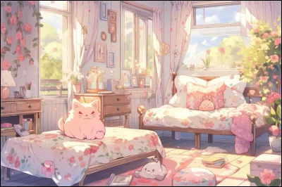 Aimes-tu cette chambre kawaii ?