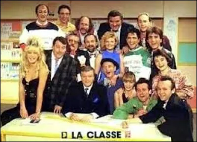 Qui a présenté l'émission "La Classe" de 1987 à 1994 ?