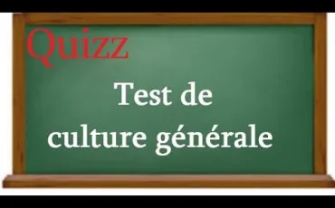 Quiz Culture gnrale