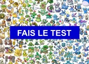 Test Quel Pokmon es-tu ?