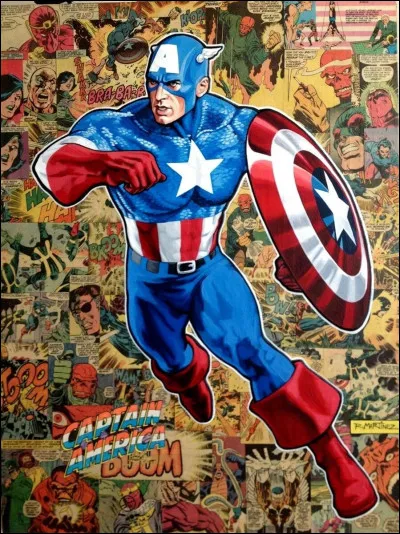 Quel est le nom complet du premier Captain America ?