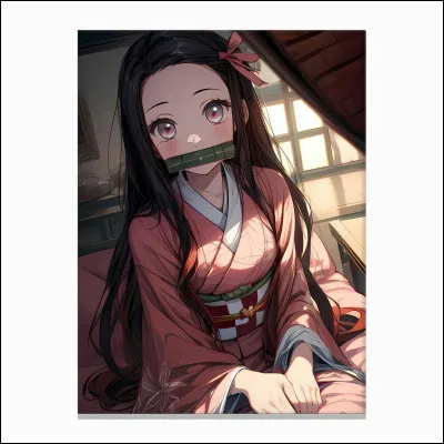 Nezuko est dans le manga...