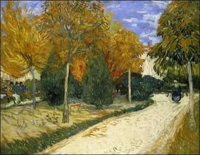 Quel peintre a ralis 'Jardin  l'automne' ?