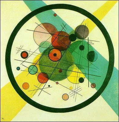 Vassily Kandinsky est il l'auteur de cette toile ?