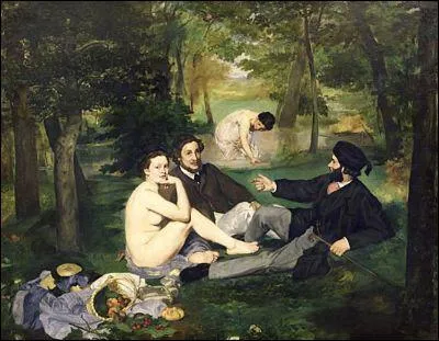 Qui a peint Le djeuner sur l'herbe ?