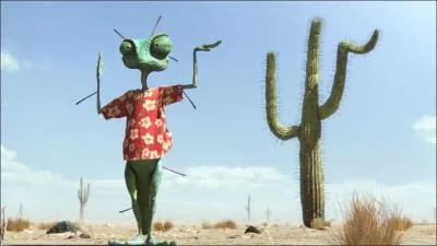 Comment Rango se retrouve-t-il dans le dsert ?