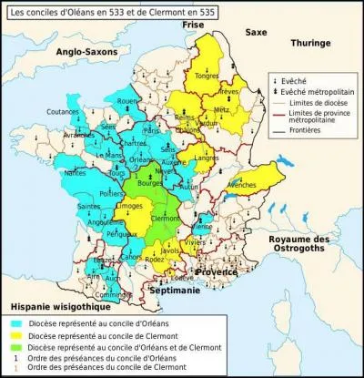 Ce premier concile de Clermont, s'est droul  partir du 8 novembre... .