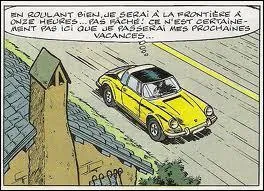 Quel dtective a une porsche jaune ?