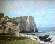 Qui a peint 'Falaise d'Etretat' ?