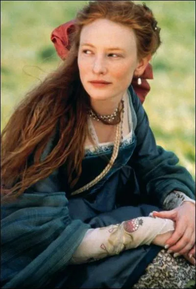 Dans quel film, dans lequel elle incarne un personnage trs clbre, Cate Blanchett porte-t-elle d'amples robes bleues ?