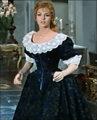 Dans quel film la belle Anglique porte-t-elle cette robe sombre ?