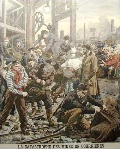 10 mars 1906, dans la mine de Courrières, un coup de grisou et de poussière fait officiellement 1 099 victimes. Suivront des grèves où les mineurs obtiendront...