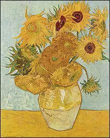 De 1888  1889, qui a peint une srie de sept tableaux intitule 'Les Tournesols' ?