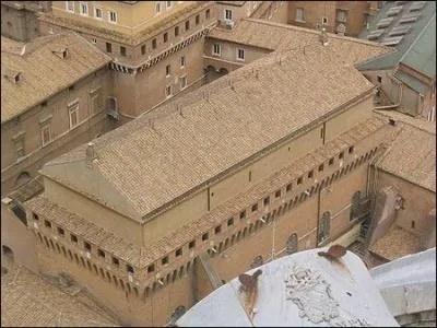 La chapelle Sixtine a t construite au XVe sicle. Les travaux durrent environ ...