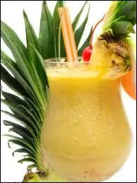 La maison vous offre une Pina Colada, de quoi est-elle compose ?