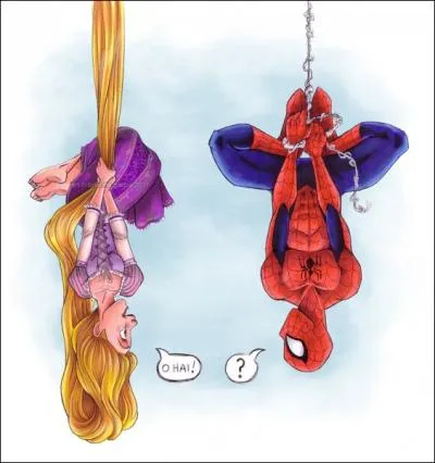 Qui est cette princesse Disney qui s'est li d'amiti avec Spiderman ?