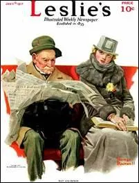 Norman Rockwell est n en 1894  New York. Pendant son enfance, o passait-il tous ses ts ?